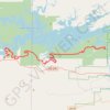 Lake Ouachita Vista Trail (LOViT) trail, distance, elevation, map, profile, GPS track