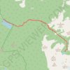 Crater Lake trail, distance, elevation, map, profile, GPS track