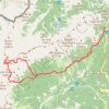 Julijski Alpi: od prevoja Vršić, Jalovška škrbina, Vratca v ... trail, distance, elevation, map, profile, GPS track