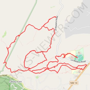 Campbell Scout Camp trail, distance, elevation, map, profile, GPS track