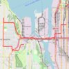Track001 trail, distance, elevation, map, profile, GPS track