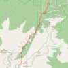 Chicago Lakes Trail trail, distance, elevation, map, profile, GPS track