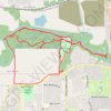 River Legacy Park MTB Loop trail, distance, elevation, map, profile, GPS track