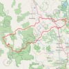 Imbil Jimna Kenilworth loop trail, distance, elevation, map, profile, GPS track