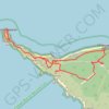 Fort Nepean - Mornington Peninsula trail, distance, elevation, map, profile, GPS track