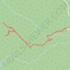 Afternoon Trail Run ☁️🥶 trail, distance, elevation, map, profile, GPS track