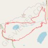 Maple Pass Trail around Lake Ann in Okanogan-Wenatchee National Forest trail, distance, elevation, map, profile, GPS track