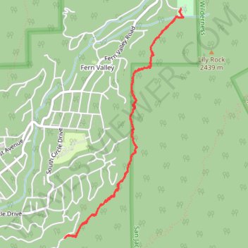 Ernie Maxwell Trail trail, distance, elevation, map, profile, GPS track