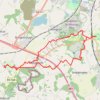 Crawley Park to Ampthill Park Loop trail, distance, elevation, map, profile, GPS track