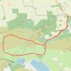 Maspie Den and Lomond Hills trail, distance, elevation, map, profile, GPS track
