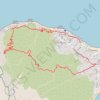 Stromboli selbst trail, distance, elevation, map, profile, GPS track