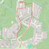 Tracked with OSMTracker for Android™ trail, distance, elevation, map, profile, GPS track