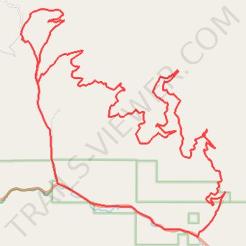 Bear Creek / Grave Creek Loop trail, distance, elevation, map, profile, GPS track