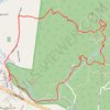 Quartz Hill, Quartz Hill mine, sailors Gully and Goldfields Track trail, distance, elevation, map, profile, GPS track