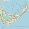 Toronto Islands Trail trail, distance, elevation, map, profile, GPS track