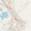 Bike ride to Mapleton and back trail, distance, elevation, map, profile, GPS track