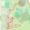 University of Saint Mary trail, distance, elevation, map, profile, GPS track