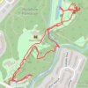 Dean Castle trail, distance, elevation, map, profile, GPS track