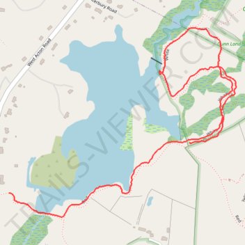 Shepherd Memorial Woodlands Trails trail, distance, elevation, map, profile, GPS track