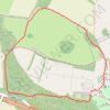 Stanmer circular walk trail, distance, elevation, map, profile, GPS track