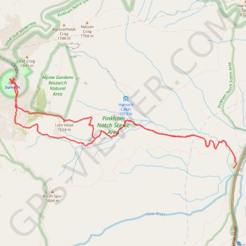 Mount Washington Summit Loop via Tuckerman Ravine Trail and Lion Head Trail trail, distance, elevation, map, profile, GPS track
