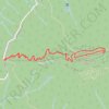 Mount Timbertop Trail trail, distance, elevation, map, profile, GPS track
