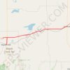 Maple Creek - Gull Lake trail, distance, elevation, map, profile, GPS track