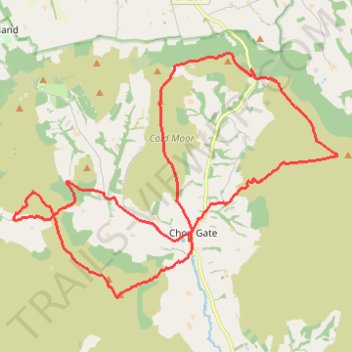 Chop Gate Butterfly trail, distance, elevation, map, profile, GPS track