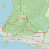 Capilano Lake - Holyburn Peak - Black Mountain - Horseshoe Bay trail, distance, elevation, map, profile, GPS track