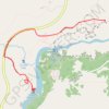 Upper Yellowstone Falls - North Rim Trail trail, distance, elevation, map, profile, GPS track