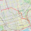 Kay Beltline - Rosedale Valley - Don Valley - Prohibition trail, distance, elevation, map, profile, GPS track