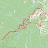 Eagleridge Bluffs - Cabin Lake - Black Mountain trail, distance, elevation, map, profile, GPS track