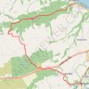 Walking @ North Yorkshire trail, distance, elevation, map, profile, GPS track