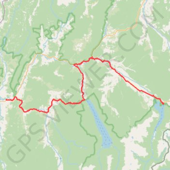 Saint Arnaud - Murchison trail, distance, elevation, map, profile, GPS track