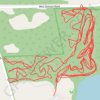 Red Mill County Park MTB Trails trail, distance, elevation, map, profile, GPS track