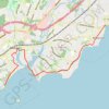 East Coast Greenway from Milford to West Haven trail, distance, elevation, map, profile, GPS track