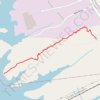 Tracked with OSMTracker for Android™ trail, distance, elevation, map, profile, GPS track