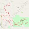 Pine Flats trail, distance, elevation, map, profile, GPS track