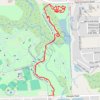 Hickory Glen MTB Trail: Disney trail, distance, elevation, map, profile, GPS track