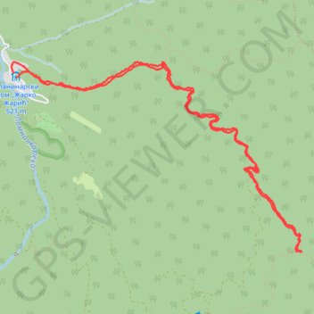 JASTREBAC, MEČJE STENE trail, distance, elevation, map, profile, GPS track