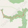 Duskin Branch Trail trail, distance, elevation, map, profile, GPS track