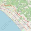 VFS - IT25 - Avenza - Pietrasanta trail, distance, elevation, map, profile, GPS track