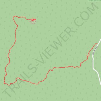 2025-06-17_14-24_Tue trail, distance, elevation, map, profile, GPS track