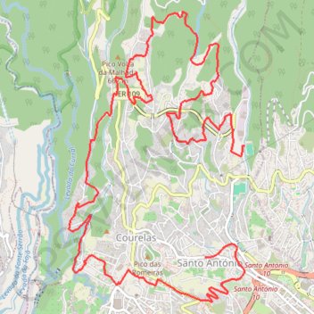 TRAIL 17km. trail, distance, elevation, map, profile, GPS track