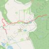 2025-10-08_10-16_Wed trail, distance, elevation, map, profile, GPS track