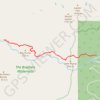 Five Mile Camp via Duckabush Trail in the The Brothers Wilderness trail, distance, elevation, map, profile, GPS track