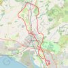 Irvine, Scotland to Dalry and back trail, distance, elevation, map, profile, GPS track