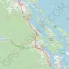 Bamberton Provincial Park - Nanaimo trail, distance, elevation, map, profile, GPS track