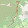 Low effort bush bash run trail, distance, elevation, map, profile, GPS track