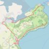 Mount Edgcumbe trail, distance, elevation, map, profile, GPS track